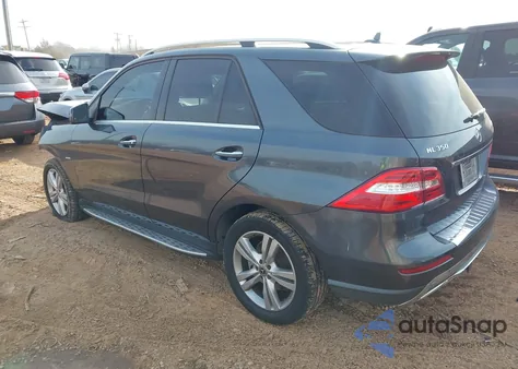 2012 Mercedes-Benz Ml 350 Bluetec 4Matic z USA, uszkodzony, nr VIN 4JGDA2EB6CA075980